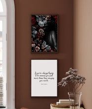 Afbeelding in Gallery-weergave laden, Celestial Bloom + Maya Angelou Quote
