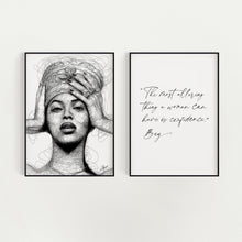 Afbeelding in Gallery-weergave laden, Queen Bey &amp; Bey Quote
