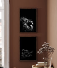 Afbeelding in Gallery-weergave laden, LION + ARISTOTLE Quote
