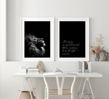 Afbeelding in Gallery-weergave laden, LION + ARISTOTLE Quote
