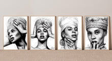 Load image into Gallery viewer, BEYONCE Set of 4 Prints
